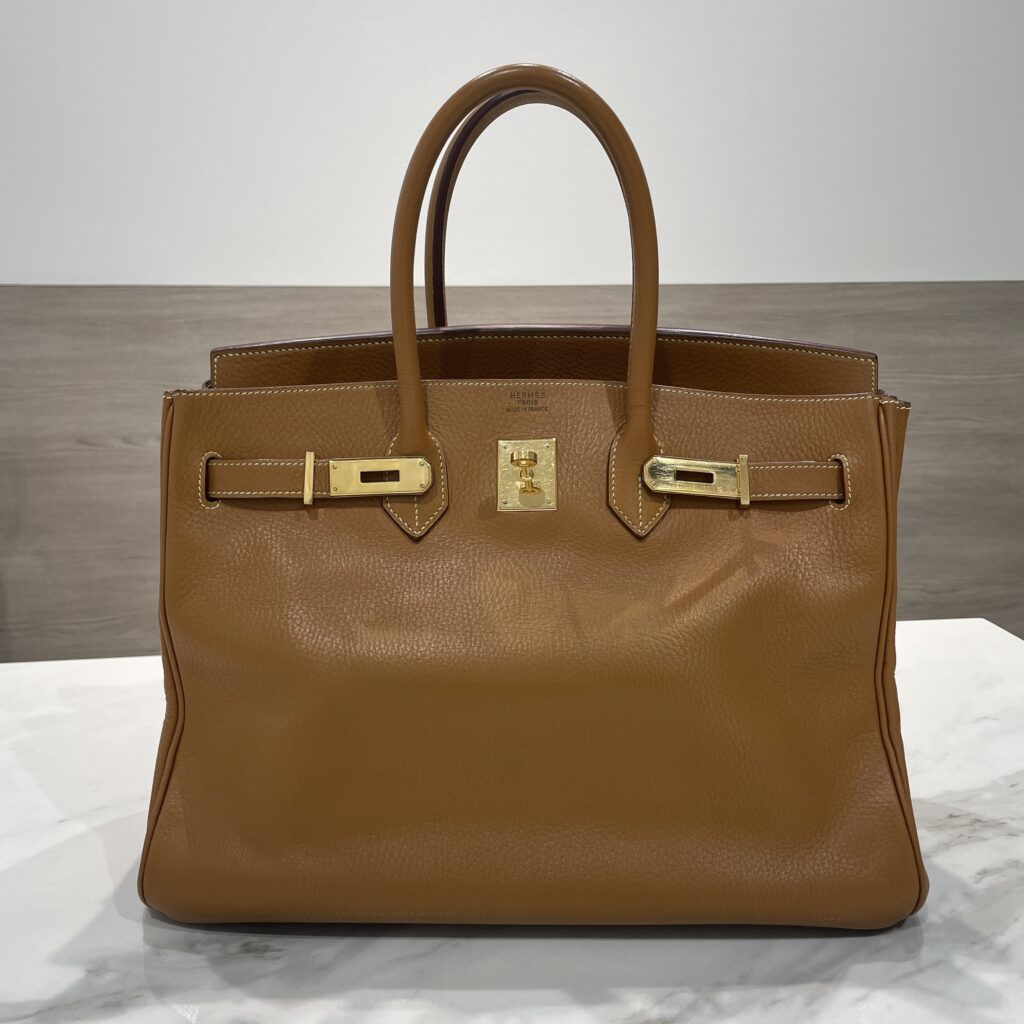 《エルメス バーキン》風合いを活かした補色とケアで品格アップ✨