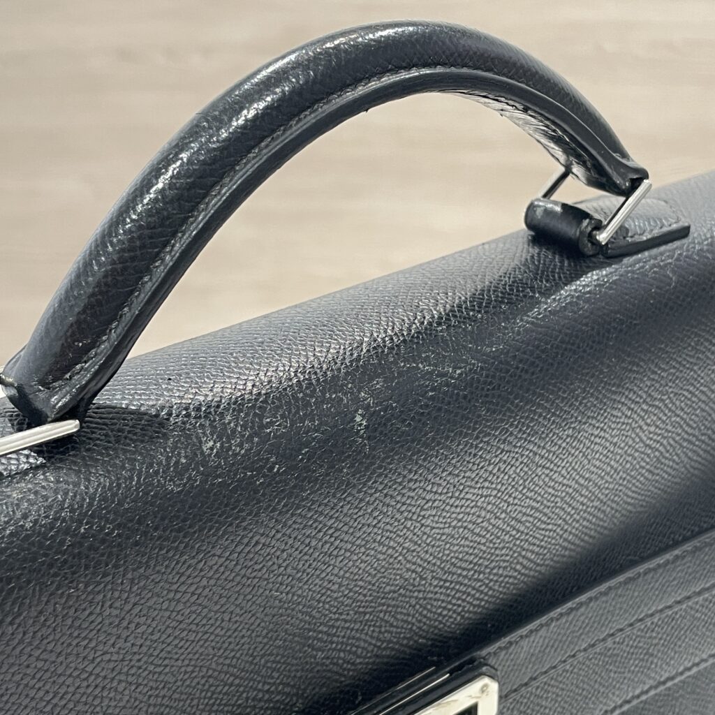 ケリーデペッシュ｜角スレ・コバ補修・金具磨きでビジネスバッグをリフレッシュ👜✨