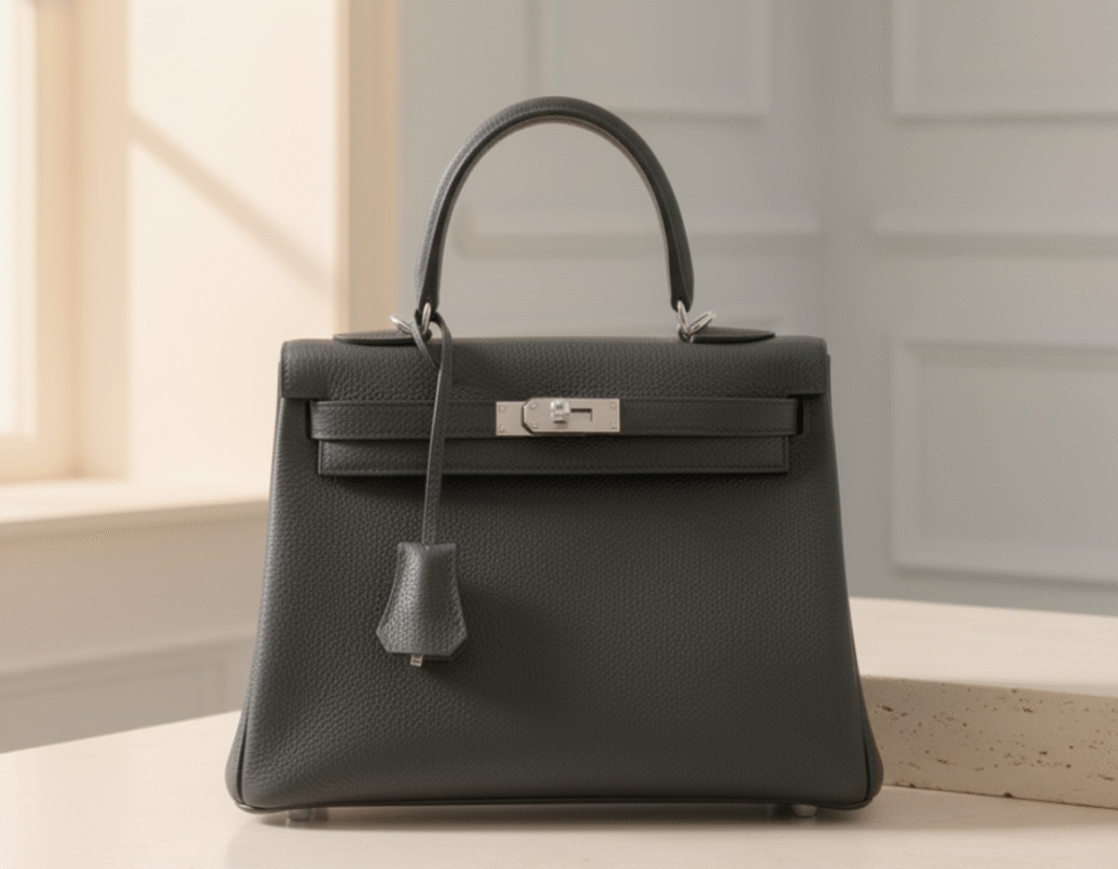 エルメス　ケリー　バッグ　ブラック　黒