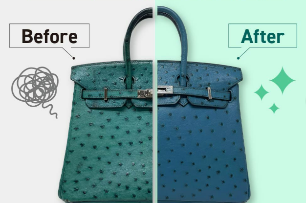 エルメス　バーキン　beforeafter