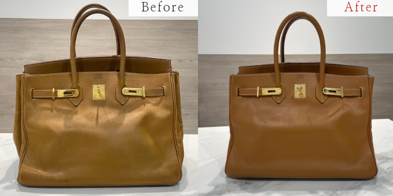 【修理事例】エルメス バーキン（ゴールド）