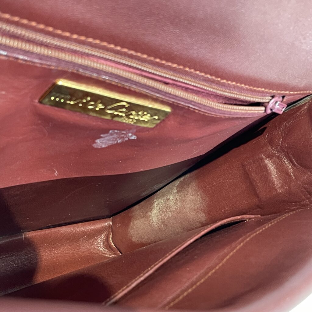 カルティエ マストライン補修✨ カビ除去＋補色＋金具再メッキで美しく再生